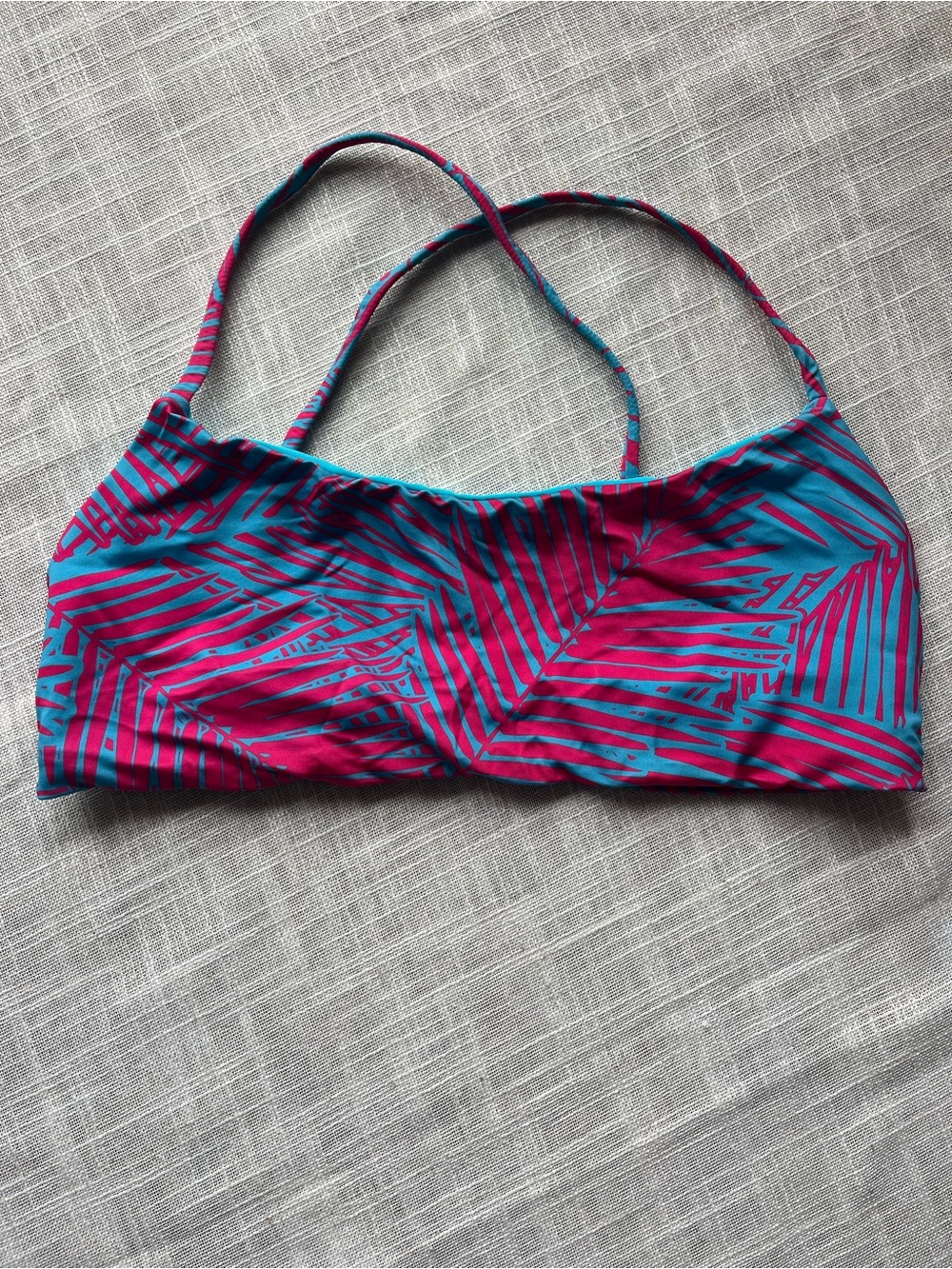 Dakine Reversible Bikini Top Neon Pink & Blue